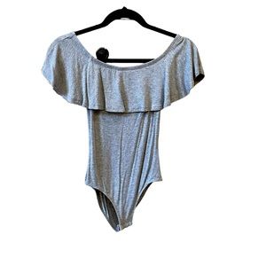 Women’s Gray Bodysuit